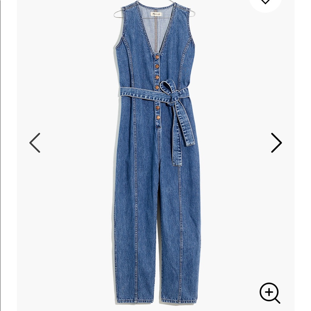 NWT Madewell denim jumpsuit
